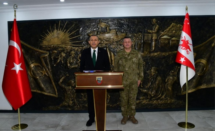 Vali Şahin, Burak Paşa’yı ziyaret etti