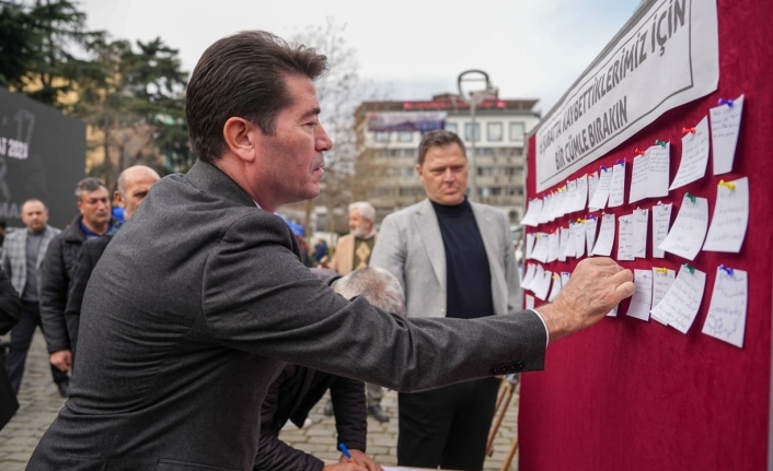 BAŞKAN KAYA, 6 ŞUBAT DEPREMLERİ ANMA VE FARKINDALIK ETKİNLİĞİNE KATILDI