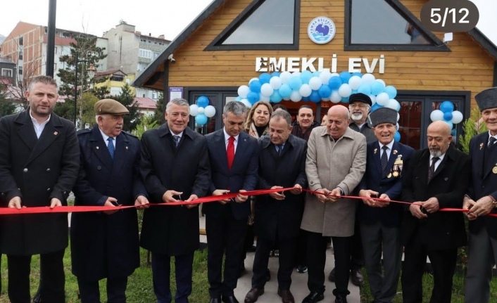 Emekli evi Yomra‘da açıldı