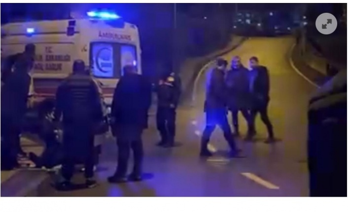 Ortahisar ilçesinde trafik kazası iki yaralı