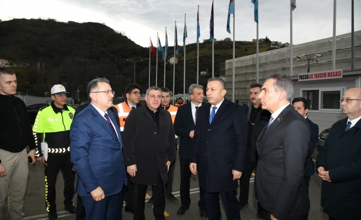 TRABZONSPOR - FENERBAHÇE MAÇI ÖNCESİ YENİ YOL DÜZENLEMESİ