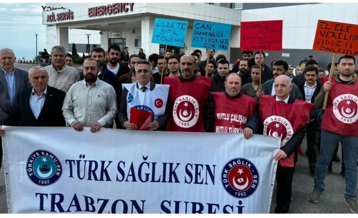 Acil Servis çalışanlarına saldırıya tepki