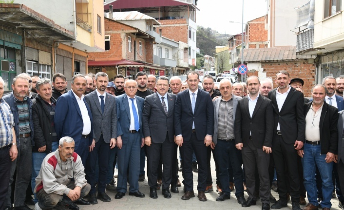 BAŞKAN GENÇ'TEN IŞIKLAR’A OTOBÜS VE ALTYAPI MÜJDESİ