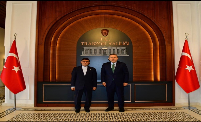 Başkonsolos Muhabbeti, Vali Şahin’i ziyaret etti