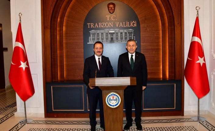 Genel Müdür Şentürk, Vali Şahin’i ziyaret etti