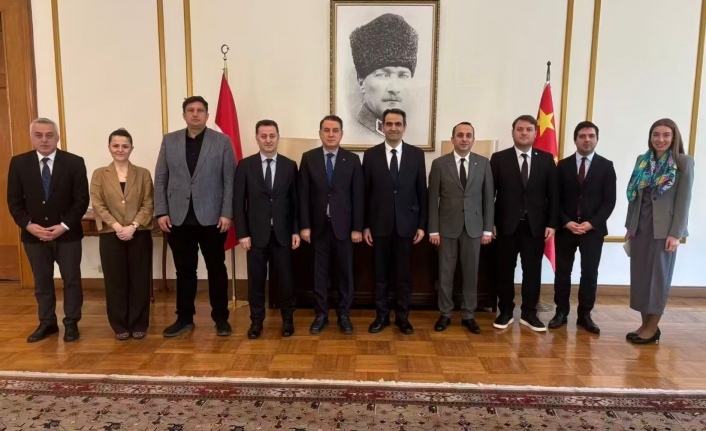 Türkiye’nin Çin Büyükelçisi, Trabzon heyetini kabul etti