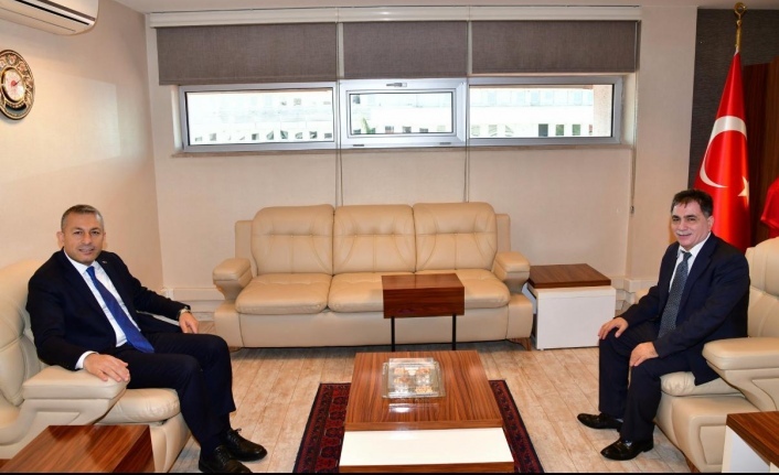 Vali Şahin, Başsavcı Yalçın’ı ziyaret etti