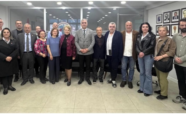 Başkan Batmaz, Başkan Prof. Dr. Pulathan’ı ziyaret etti
