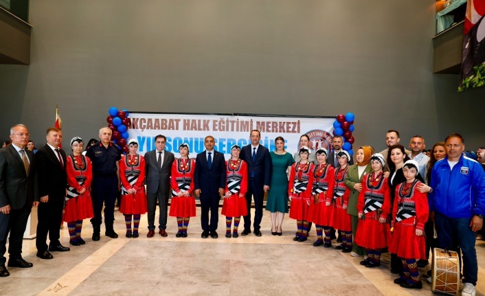 AKÇAABAT’TA EĞİTİM, SANAT VE EMEK AYNI ÇATIDA BULUŞTU