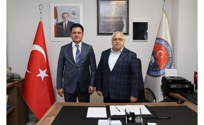 Başkan Dr. Hisoğlu’ndan Başkan Aktürk’e Ziyaret
