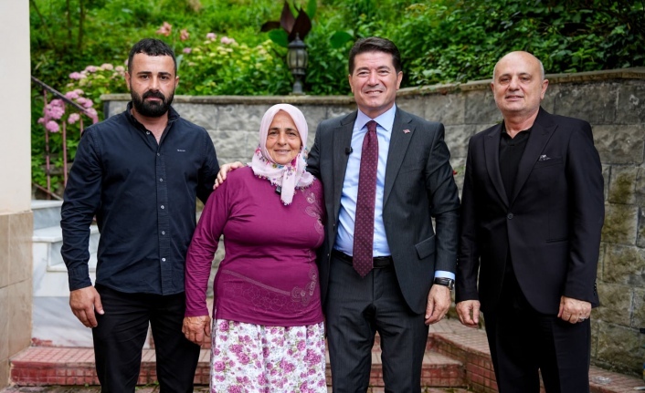 BAŞKAN KAYA’DAN ŞADIMAN TEYZEYE ‘TEMİZLİK’ TEŞEKKÜRÜ