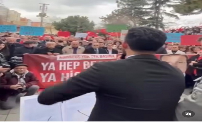 CHP Akçaabat İlçe Başkanı Köroğlu Tepki Verdi