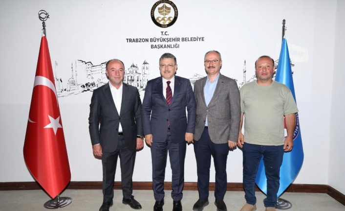 Dernek Pazarı'ndan Başkan Genç'i ziyaret