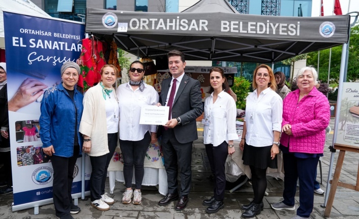 ORTAHİSAR’DA YIL BOYU VERİLEN EMEKLER, SERGİYE DÖNÜŞTÜ