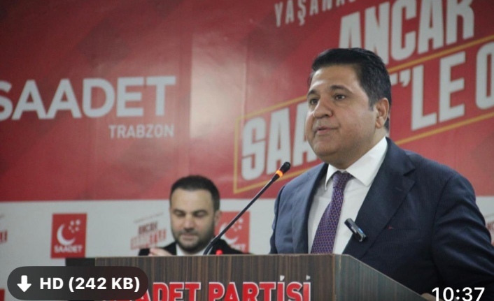SAADET PARTİSİ TRABZON’DA TARİHİ DİVAN: "GEMİ KONFORLU AMA ROTA TAMAMEN YANLIŞ!"