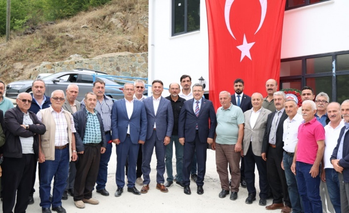 BAŞKAN GENÇ MAÇKA'DA YAYLA YOLU MÜJDESİ VERDİ