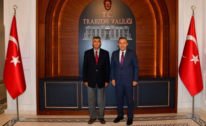 Çolak Paşa, Vali Şahin’i ziyaret etti
