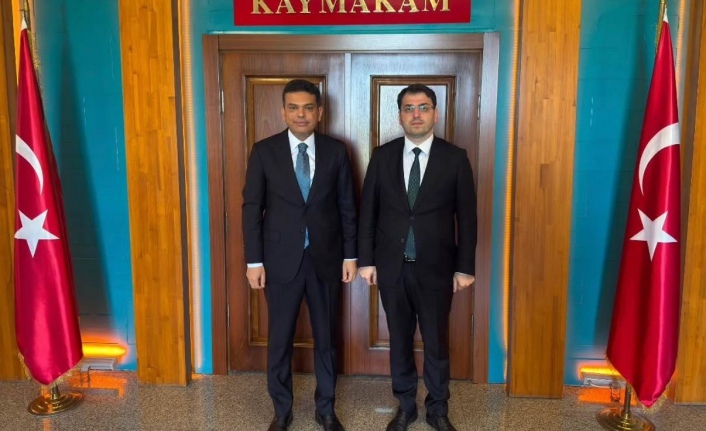 Genel Sekreter Üçüncü Kaymakam Şahin’i Ziyaret Etti