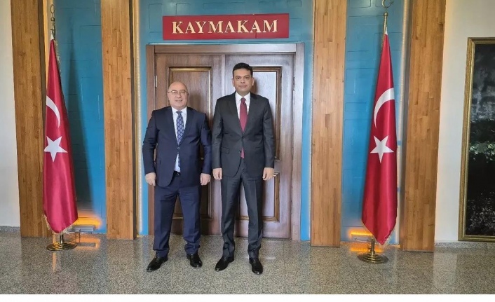 Genel Sekreter Yardımcısı Selim, Kaymakam Şahin’i Ziyaret Etti