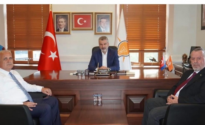 Akçaabat’tan Başkanlar, Başkan Mumcu’yu ziyaret ettiler