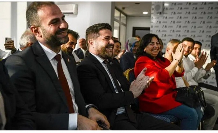 ANAHTAR PARTİ OF İLÇE BAŞKANLIĞINDA DEVİR TESLİM