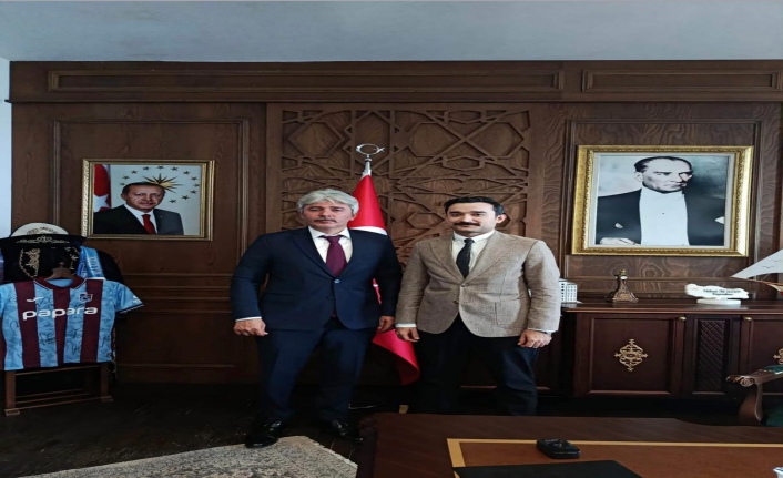 Başkan Çebi, Kaymakam Uzun’u ziyaret etti