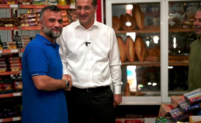 BAŞKAN EKİM MAHALLE ZİYARETLERİNİ SÜRDÜRÜYOR