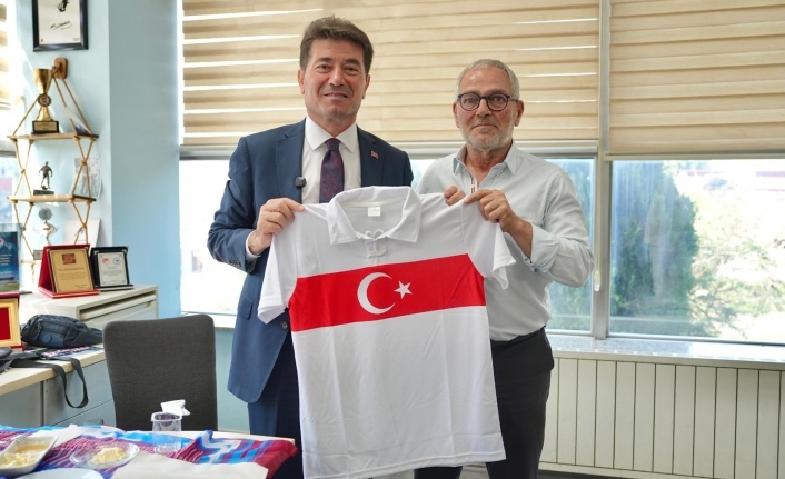 BAŞKAN KAYA, TÜFAD TRABZON ŞUBESİ’Nİ ZİYARET ETTİ