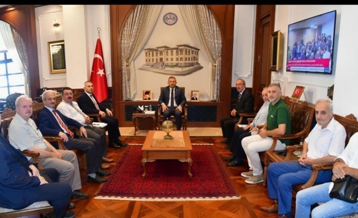 Başkan Kuvvet, Vali Şahin’i ziyaret etti