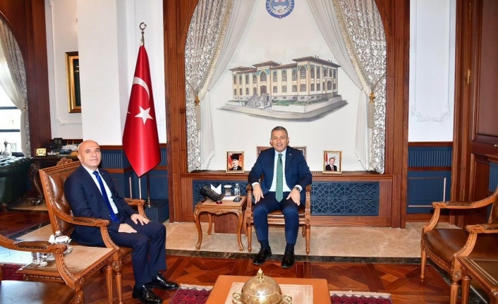 Bölge Müdürü Göllüce, Vali Şahin’i ziyaret etti
