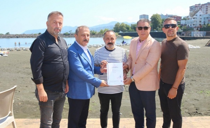 Deniz Kızı Tesisine İşletme Belgesi Verildi