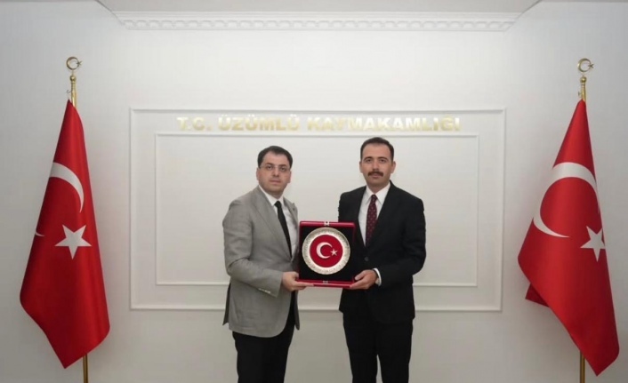 Genel Sekreter Üçüncü, Kaymakam Hökenekli’yi ziyaret etti