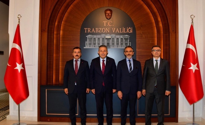 Gümrükçüler, Vali Şahin’i ziyaret ettiler