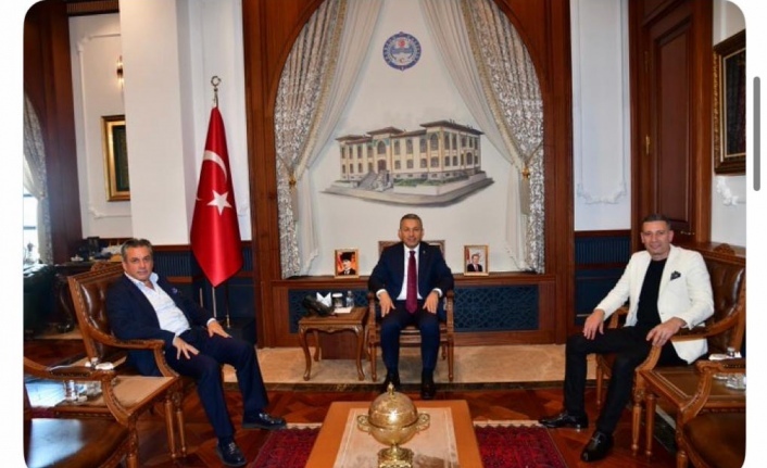 Hekimoğlu Şirketler Grubundan Vali Şahin’i ziyaret