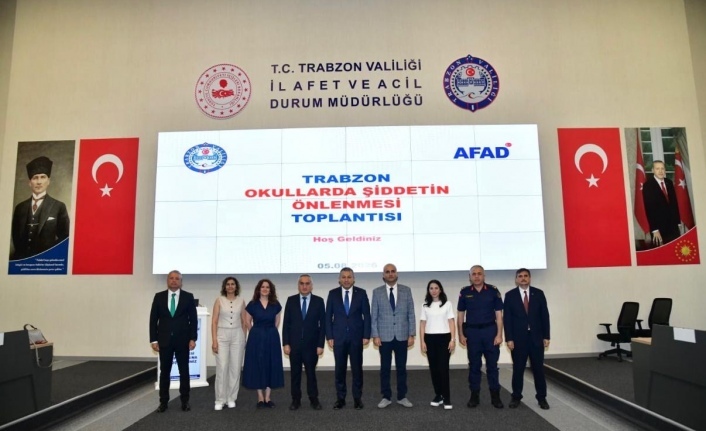 Okullarda şiddetin önlenmesi toplantısı yapıldı