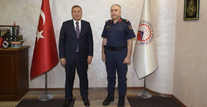 Tuğgeneral Yakın’dan TTSO’ya veda ziyareti