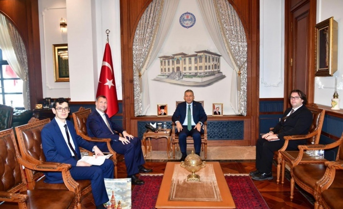 Vali Şahin, Başkonsolos Katrinov’u kabul etti