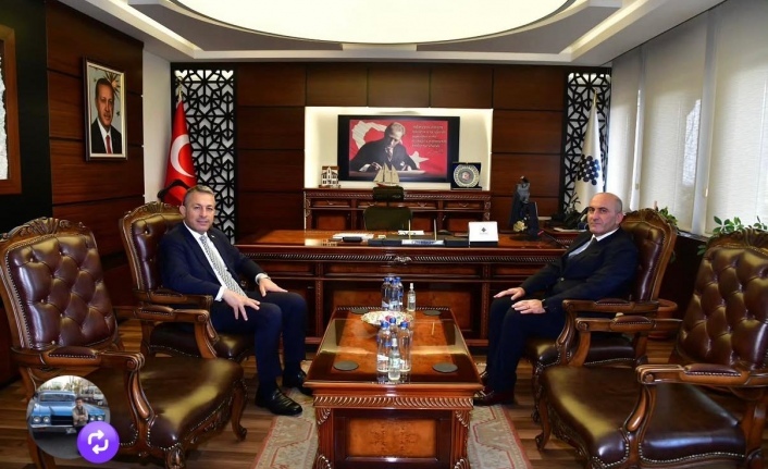 Vali Şahin, Bölge Müdürü Bilgin’i ziyaret etti