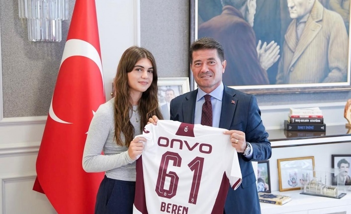 Beren İmamoğlu, Başkan Kaya’yı ziyaret etti