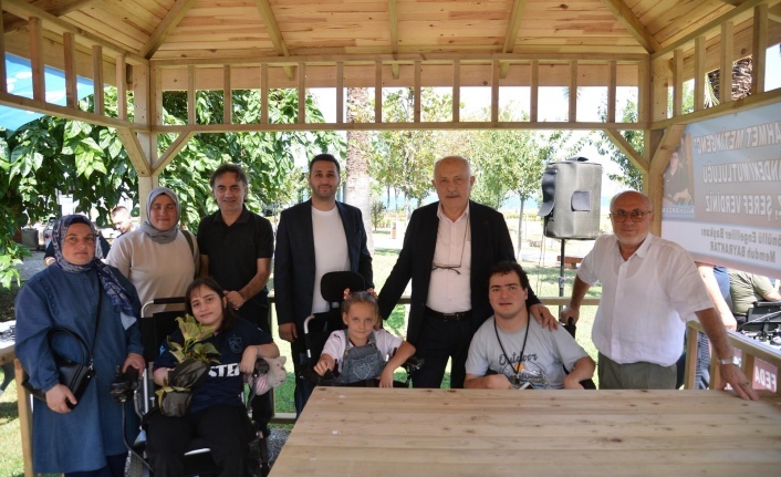 BÜYÜKŞEHİR’DEN ÖZEL GEREKSİNİMLİ BİREYLERE ÖZEL KAMELYA