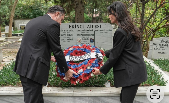 Eski Başkanımız Şamil Ekinci kabri başında anıldı