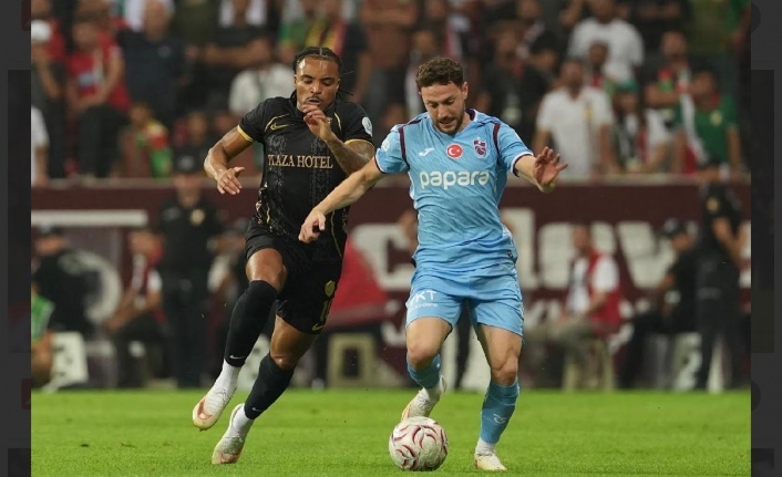 Trabzonspor Diyarbakır’dan 2-1 mağlup ayrıldı