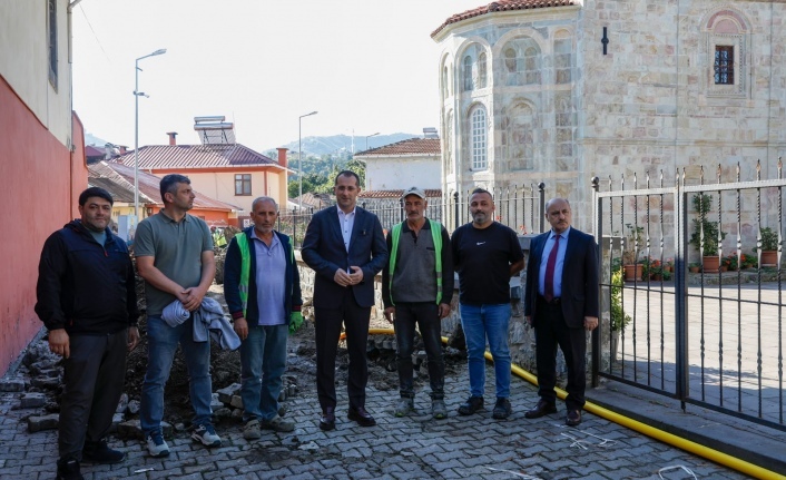 AKÇAABAT’TA DOĞALGAZ ÇALIŞMALARI ARALIKSIZ SÜRÜYOR