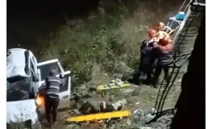 Araklı- Bayburt yolunda trafik kazası 6. yaralı