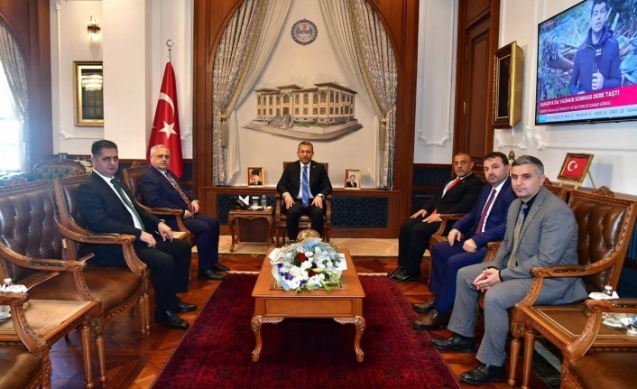 Başkan Aktürk, Vali Şahin’i Ziyaret Etti