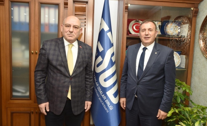 Başkan Çelebi’den Başkan Kara’ya tebrik