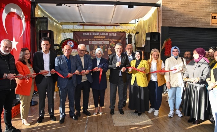 BAŞKAN GENÇ: KULLANILMAYAN ÜRÜNLERİ YENİDEN EKONOMİYE KAZANDIRIYORUZ