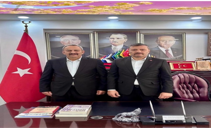 Başkan Sivrikaya, Başkan Hacısalihoğlu‘nu ziyaret etti