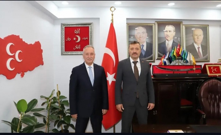 Dr. Topsakal’dan Başkan Hacısalihoğlu’na İade-i Ziyaret