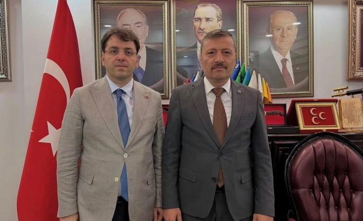 Genel Sekreter Üçüncü, Başkan Hacısalihoğlu’nu Ziyaret Etti
